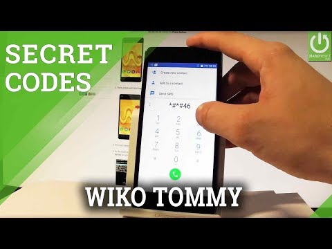 Secret Codes WIKO Tommy - Hidden Menu / Tricks / Advanced Settings