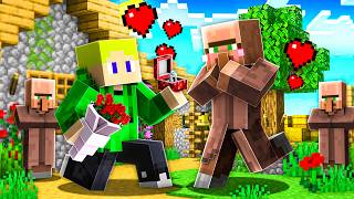 Minecraft, de ÖSSZE TUDUNK HÁZASODNI FALUSIAKKAL!!
