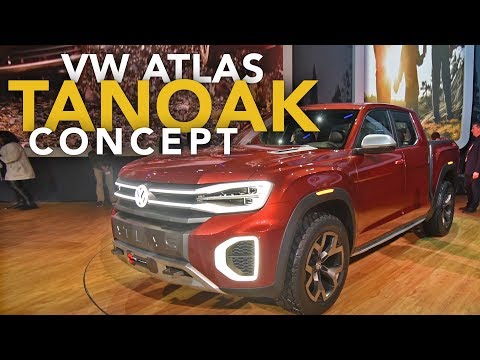 Volkswagen Atlas Tanoak and Cross Sport Concepts First Look - 2018 New York Auto Show