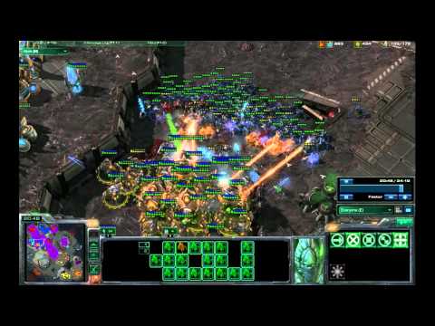 Starcraft 2 Colossus Owns!