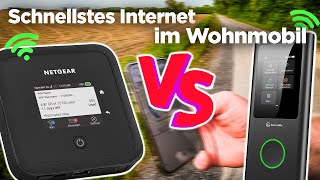 NETGEAR Nighthawk 5G VS GlocalMe Numen Air 5G: Das beste und schnellste Internet im Wohnmobil!