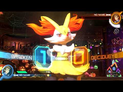 Zanillite (Braixen) vs ET (Decidueye) Pokken at Legendary Wolf Games 10/16/18