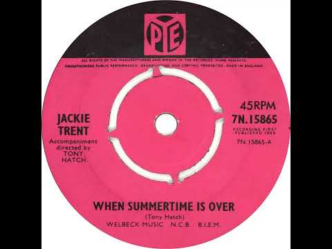 UK New Entry 1965 (167) Jackie Trent - When Summertime Is Over