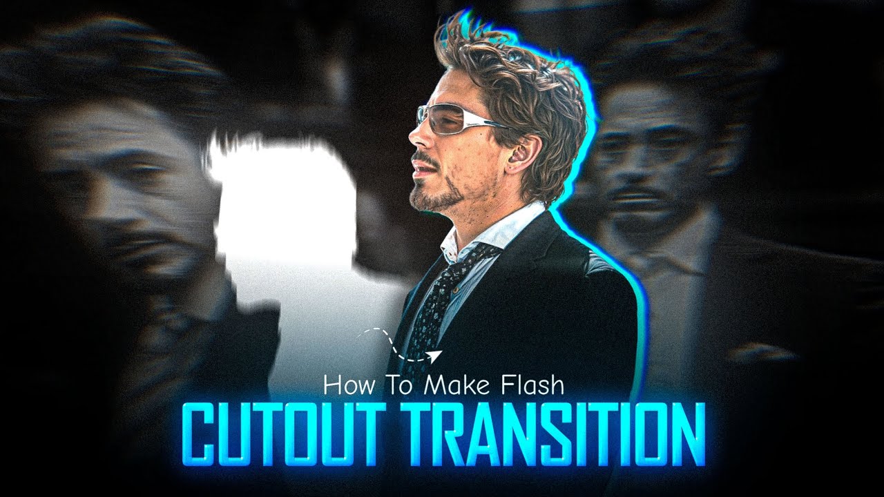 Flash CUTOUT Transition! 🔥💀 | Tutorial & Preset | Alight Motion | Rajj Editz |