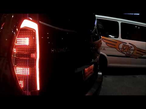 HYUNDAI H1 ไฟท้าย VIP CUSTOM MODIFIED BY DK