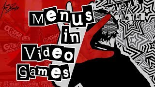 Menus in Video Games
