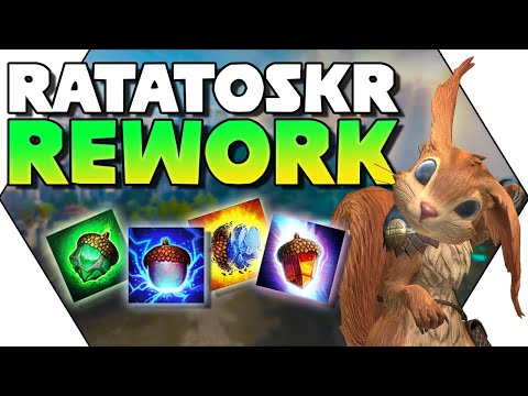 SMITE: Ratatoskr REWORK! 6 NEW ACORNS! More Variety Than Ever Before!