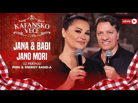 JANA & BADJI - JANO MORI | UZIVO | (PEDJA & ENERGY BAND) | 2024 | KAFANSKO VECE