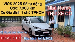 Toyota Vios 2025 Số tự động lướt 7.000 km Xe gia đình 1 chủ tphcm ~ Nh