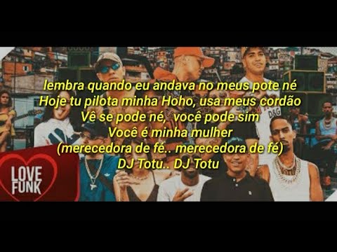 Love Acústico Set DJ TOTU - (LETRA)