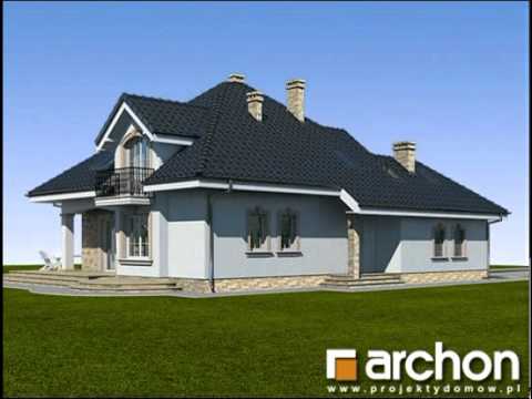 Dom w kokosach (G). Projekty domów ARCHON+, www.archon.pl