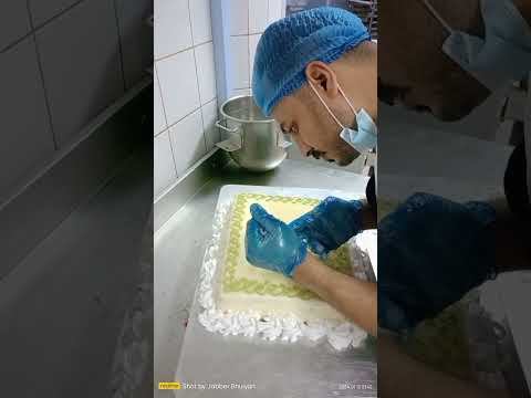 mashallah very nice cake 🎂 zamzam Pullman hotel Madina #zamzam #pullman #hotel #madina #cake #jabber