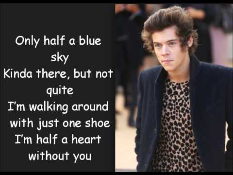 One Direction   Half a Heart   Karaoke