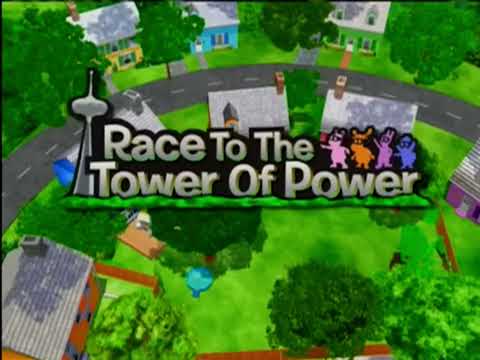 The Backyardigans - Race to the Tower Of Power Episode Title Card