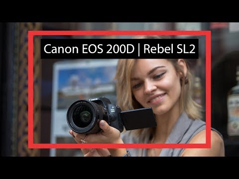 Canon Rebel SL2 | Canon EOS 200D compact VLOGGING DSLR | hands-on REVIEW english
