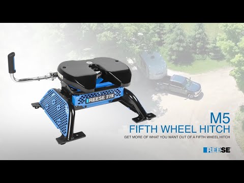 Reese 30084 Fifth Wheel with Kwik Slide Slider Unit 20000 lb Load Capacity 