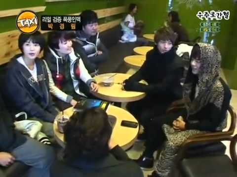 (26 Nov 10) ZE:A Siwan, Dongjun - tvN Taxi cut