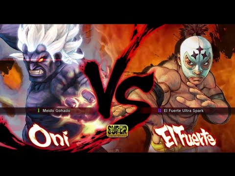Wildcat815 [Oni] vs GiPie [Fuerte] SSF4 Arcade Edition - Xbox Live Ranked Match