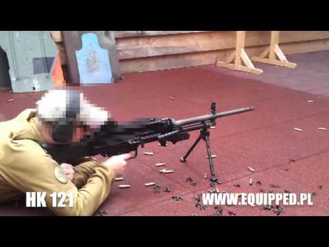 Equipped.pl 7,62 x 51 (.308) HK121 MG Shooting in Heckler & Koch