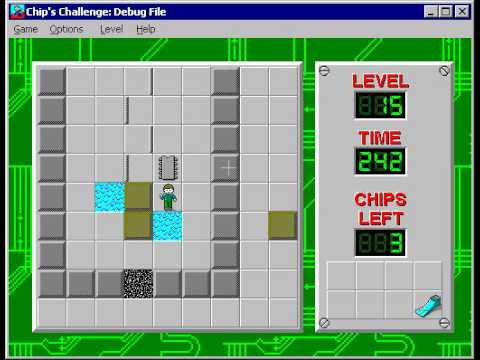 CCLP2 level 15 solution - 237 seconds