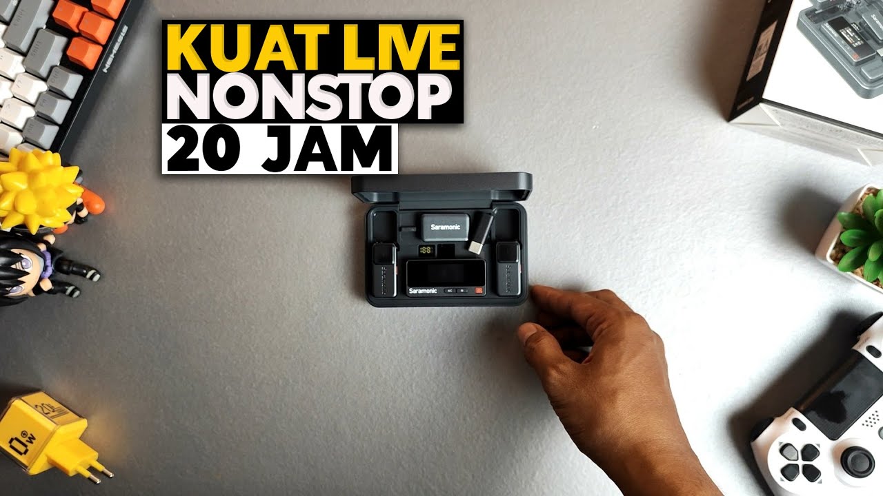 Senjata Rahasia Live Streaming Tahan 20 Jam Non-Stop! Saramonic Air Review