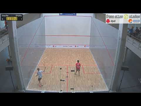 Frans Otten Stadion Center Court Live. DPD Dutch Junior Open 2019 day 2 part 1.