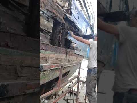 wooden boat restoration