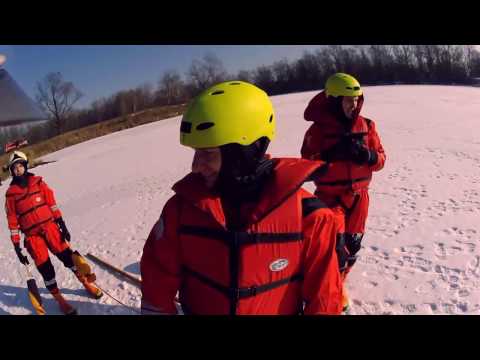 Záchrana osob na zamrzlé hladině, 28. 1. 2017