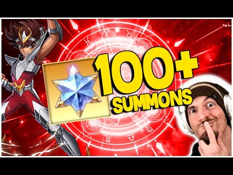 100+ Advanced Summons! (Saint Seiya: Knights of the Zodiac)