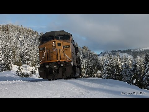 White December: Post-Storm Trains on Donner Pass