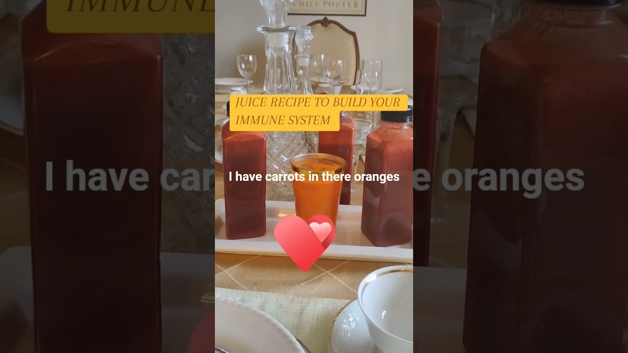 kale carrot beet ginger lemon orange juice to fight inflammation & supercharge immunity! #healthglow