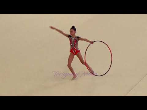 Maëlys Laporte cerceau (Nat A 12-13ans) - 2018 Région indiv Serris