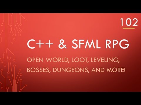 C SFML | Open World RPG 01 | Introduction