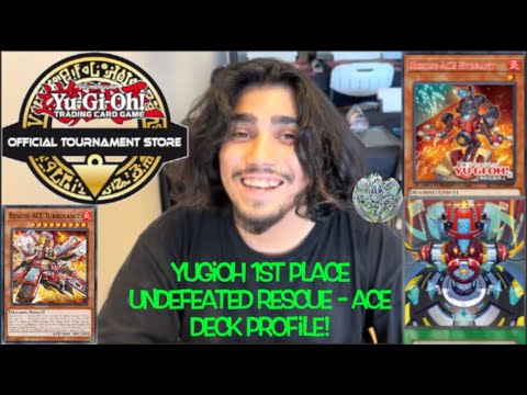Yu-Gi-Oh! 1st Place UNDEFEATED Rescue-Ace Deck Profile! | 1 Card COMBO TUTORIAL August 2023! | Tito!