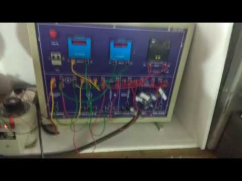 Single Phase Induction Motor Trainer