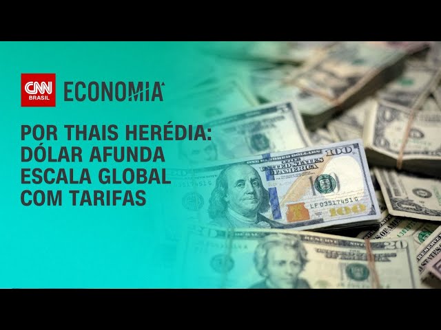 Análise: Dólar afunda em escala global com novas tarifas | CNN PRIME TIME