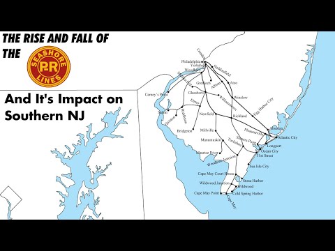 The Rise and Fall of the Pennsylvania Reading Seashore Lines