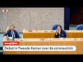 TERUGKIJKEN: Tweede Kamerdebat over coronacrisis
