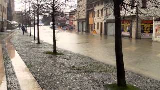 preview picture of video 'Portogruaro - Situazione acqua alta 01/02/2014 Borgo S. Agnese ore 15.00'