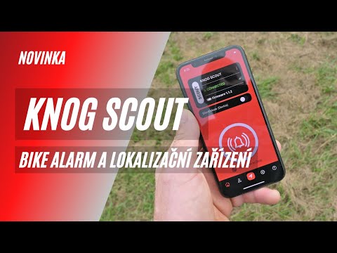 Bike alarm a lokalizační zařízení Knog Scout - střeží i vyhledává