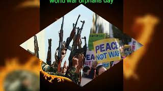 6th January world war orphans day