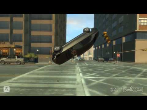 GTA 4 -Slow Motion Crashes Part 1 (HD)
