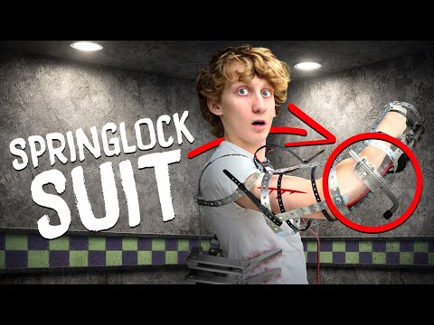 Can You Survive FNAF Springlock Suit IRL