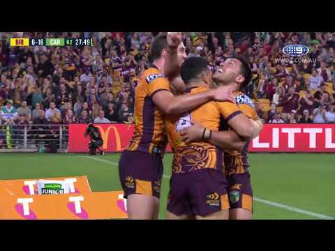NRL Highlights: Brisbane Broncos v Canberra Raiders – Round 16