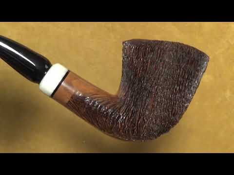 Pipa Amorelli Penna di San Michele - Bent Dublin - filtro 9mm - AM221