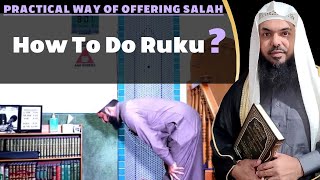[Salah Series] How to do Ruku?