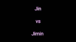Jin 💫 vs Jimin 🥰  BTS 💜  #jin #jimin #bts