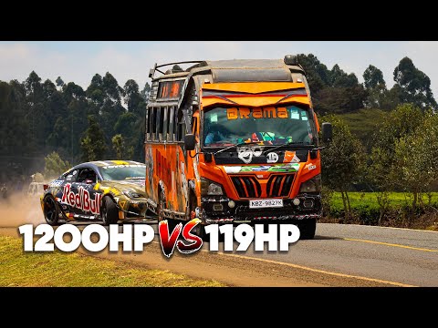 Ahmad Daham epic drifting chase in Nairobi 🇰🇪