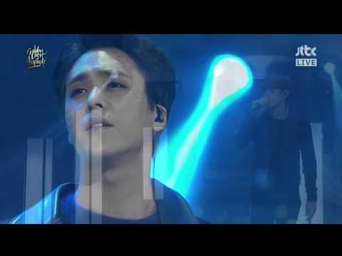 140116 BEAST's Yoseob & Dongwoon - 사랑이지나가면  @ 28th Golden D