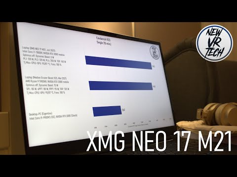XMG NEO 17 M21 // In Benchmarks schneller als mein i9-9900KS!